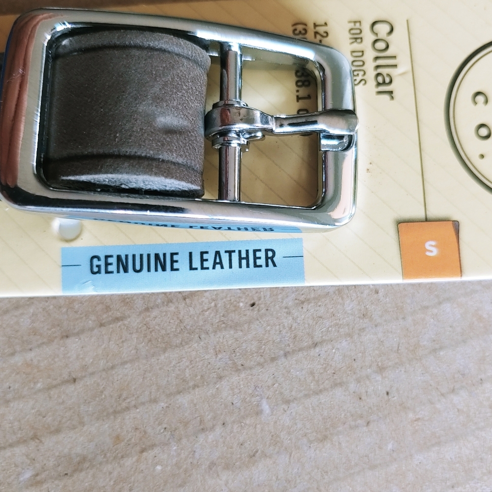 Bond and Company Leather Collar